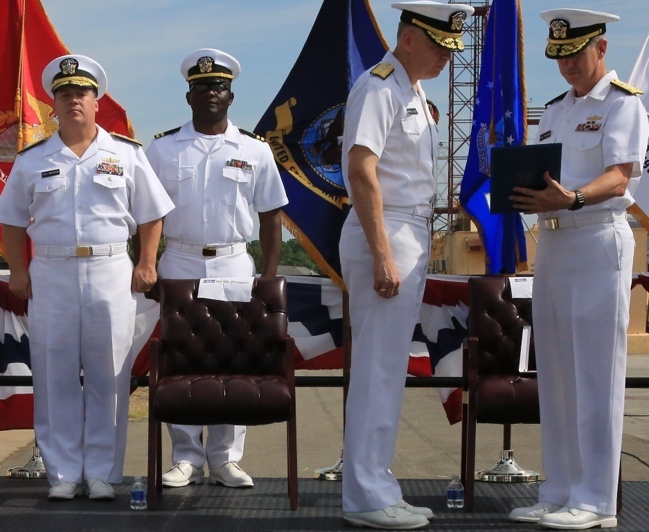 Druggan Assumes command of Naval Surface Warfare Center