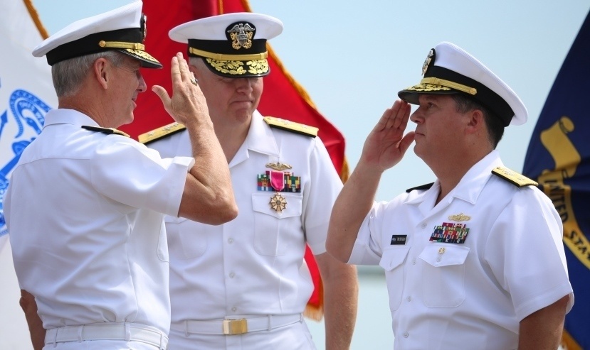 Druggan Assumes command of Naval Surface Warfare Center
