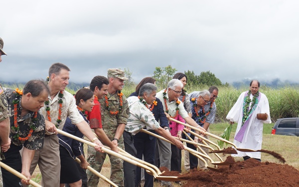 Army, Hawaiian Electric break ground for power plant
