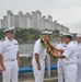 USS Pioneer Arrives in Busan