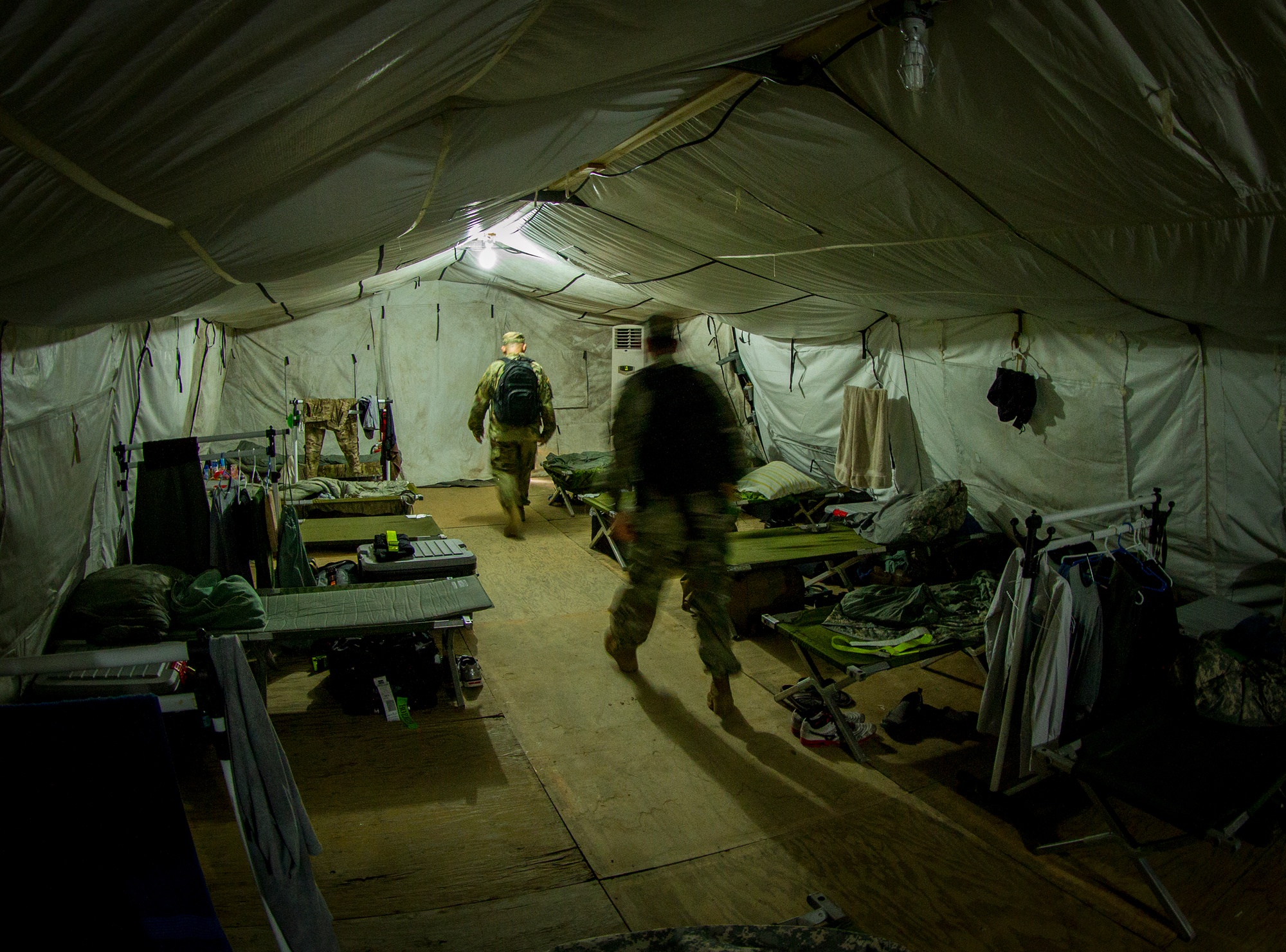 DVIDS - Images - Out of the tent, off to work [Image 24 of 25]