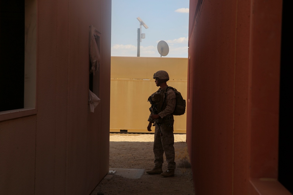 3rd Battalion, 7th Marines Stand Guard during CertEx