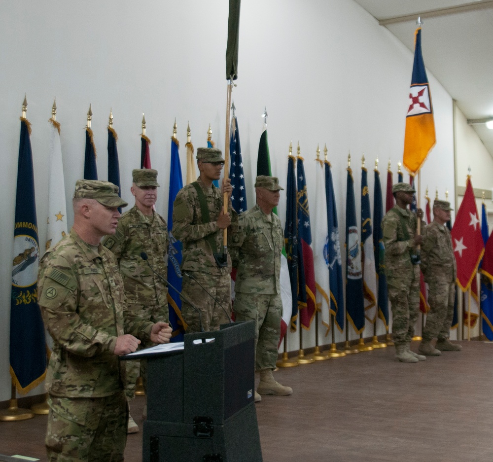 The 77th Combat Aviation Brigade takes the controls