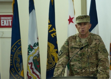 The 77th Combat Aviation Brigade takes the controls