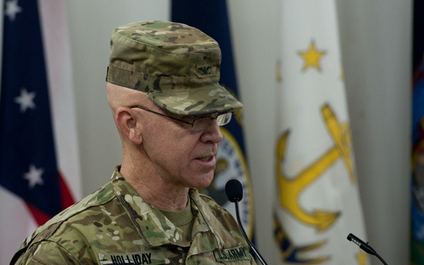 The 77th Combat Aviation Brigade takes the controls