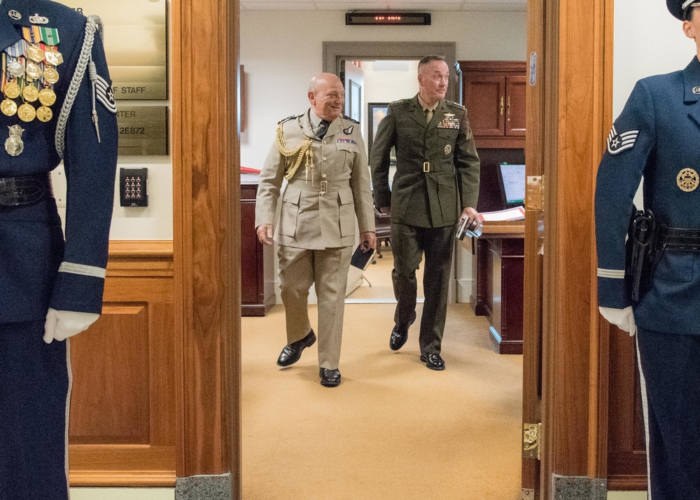 Air Chief Marshal Sir Stuart Peach Counterpart Visit
