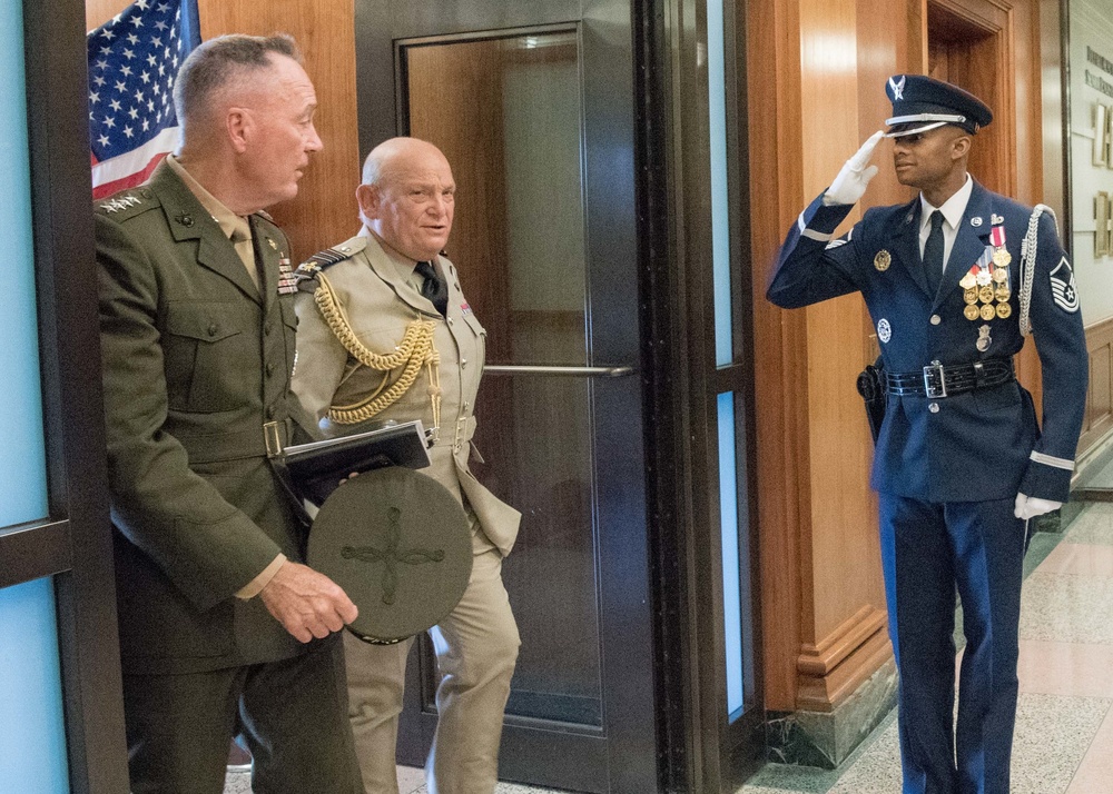 Air Chief Marshal Sir Stuart Peach Counterpart Visit