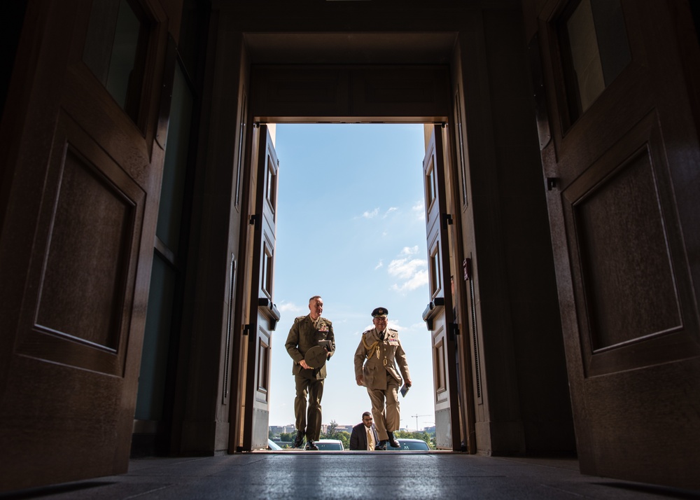 Air Chief Marshal Sir Stuart Peach Counterpart Visit