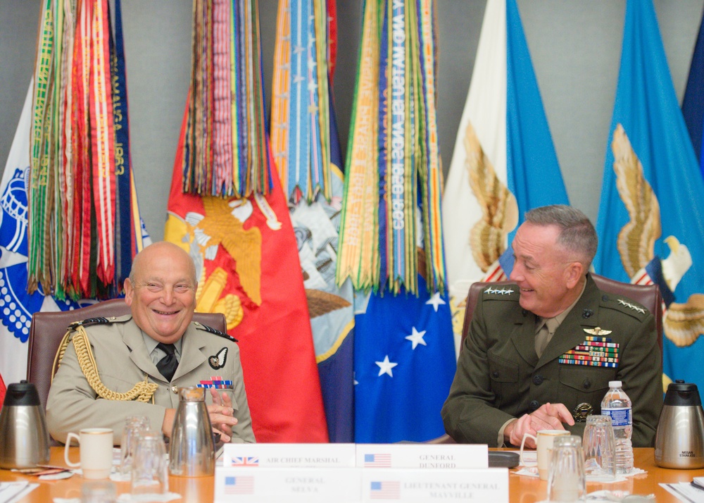 Air Chief Marshal Sir Stuart Peach Counterpart Visit