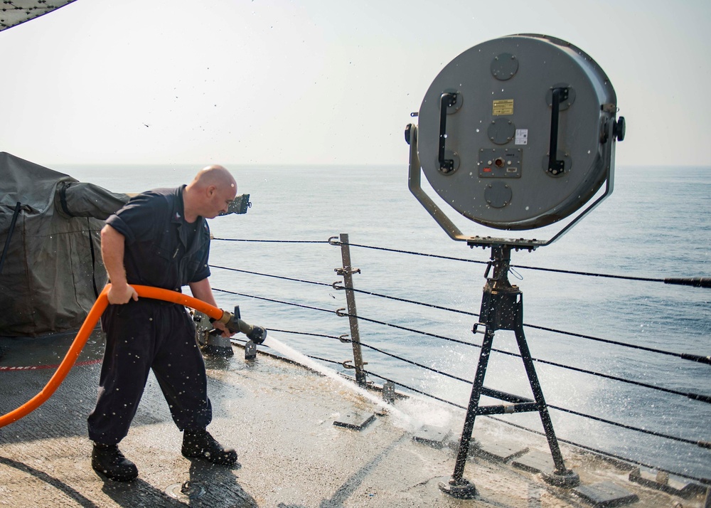 USS STOUT (DDG 55) DEPLOYMENT 2016