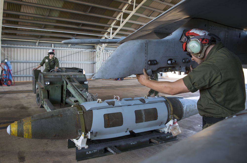 VMFA-122 supports ground units during Southern Frontier