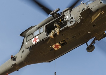 Coalition hoist training