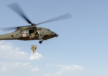 Coalition hoist training