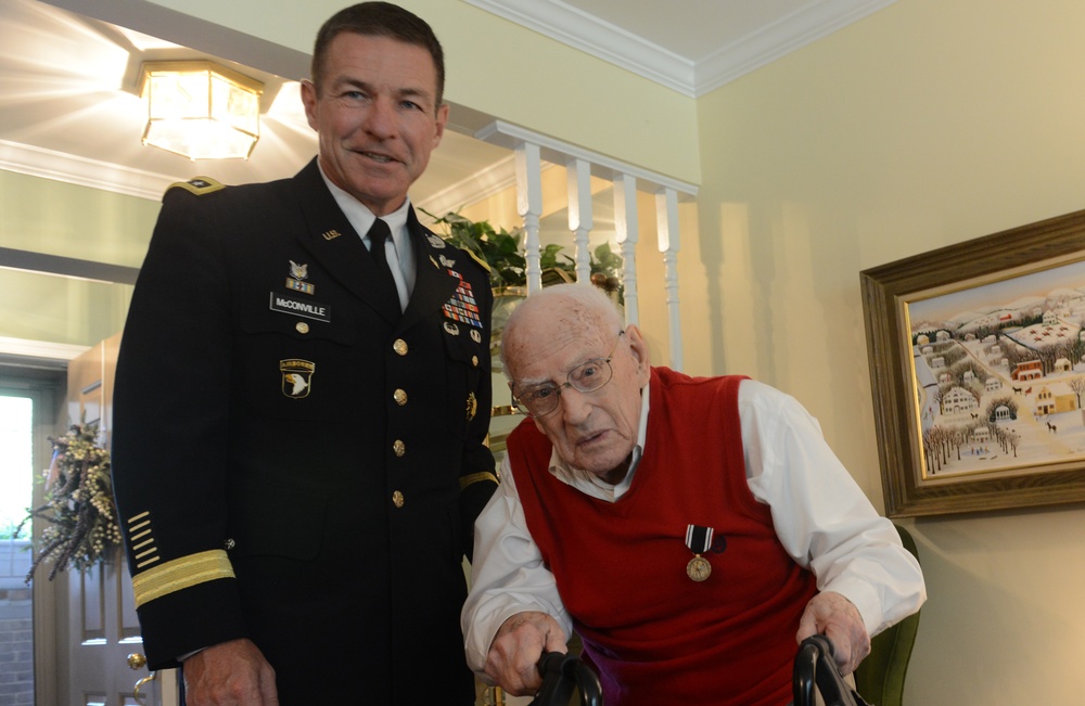 WWII POW awarded medal, proud to be 'Soldier for Life'