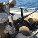 Marines and Sailors fire machine guns during Bold Alligator 16