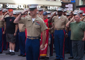 Marines celebrate reserve anniversary in Manhattan