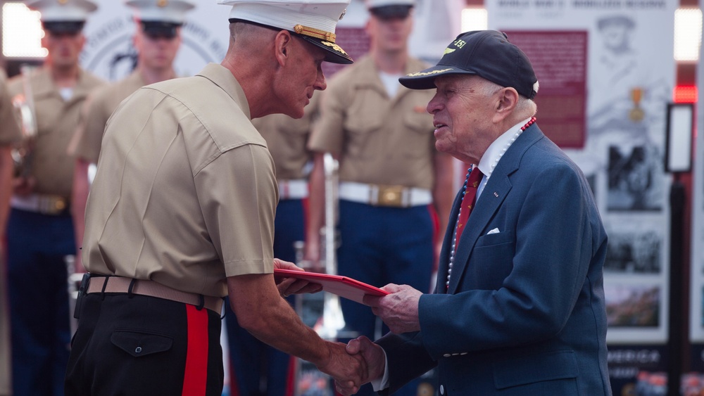 Marines celebrate reserve anniversary in Manhattan