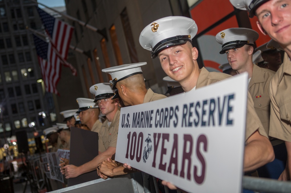 Marine Forces Reserve Celebrates Centennial in New York