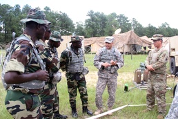 Senegal Soldiers at Stewart for joint training