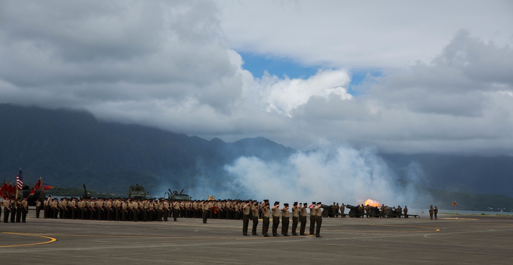 U.S. Marine Corps Forces, Pacific Change of Command