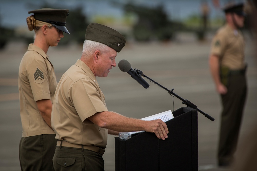 U.S. Marine Corps Forces, Pacific Change of Command