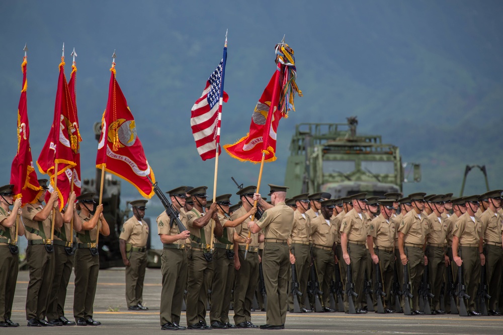 U.S. Marine Corps Forces, Pacific Change of Command