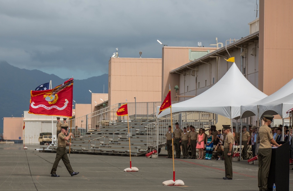 U.S. Marine Corps Forces, Pacific Change of Command