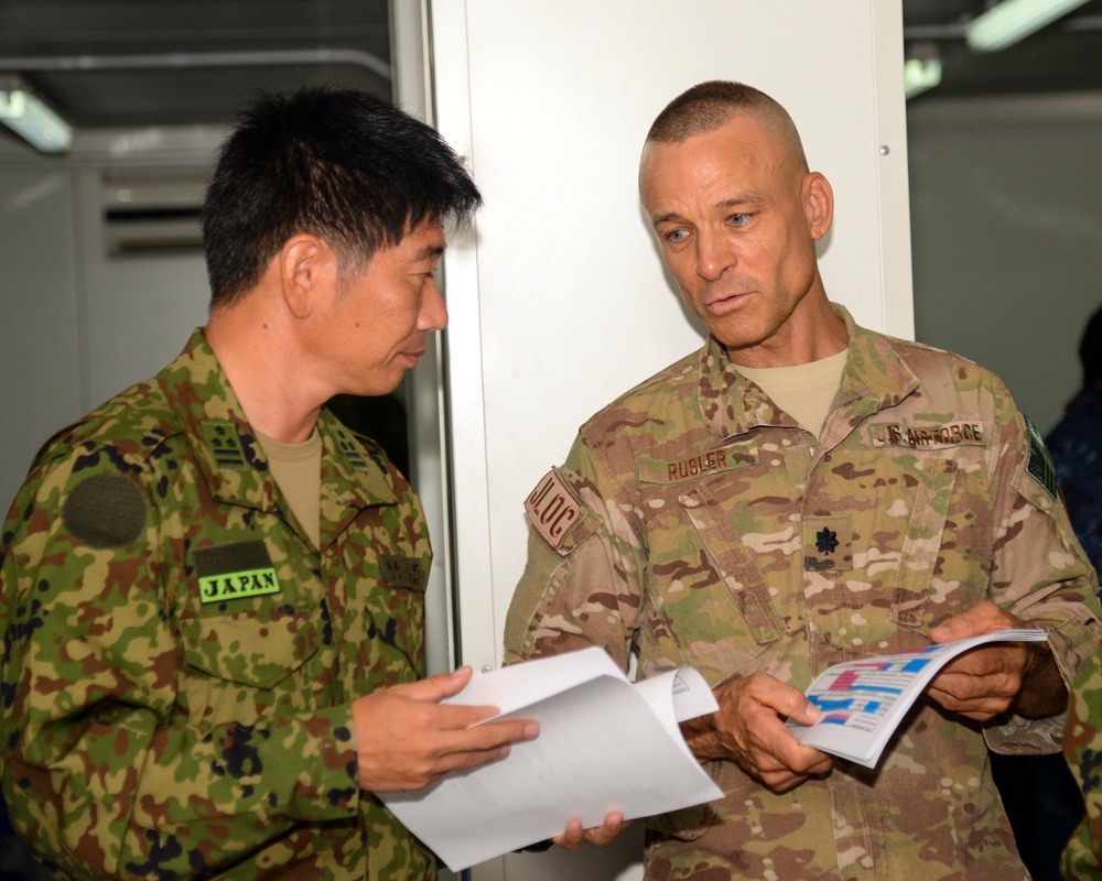 U.S., Japanese forces talk tactics for evacuation operations