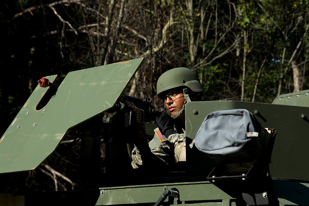 NY Army National Guard Soldiers conduct tactical training at Fort Indiantown Gap