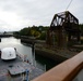 Hiram M. Chittenden Locks lift for historic Coast Guard transit