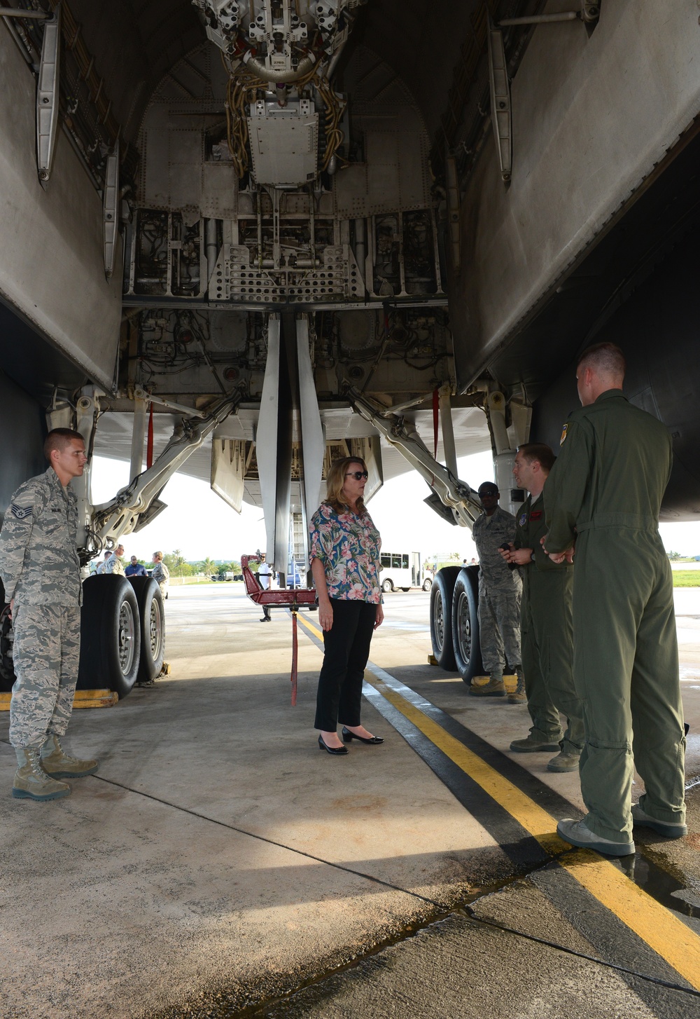 Secretary of the Air Force visits Guam