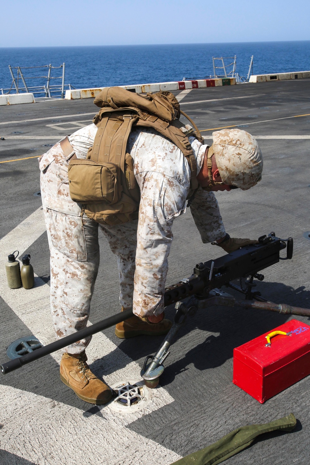 22nd MEU,  BLT 1/6 Weapons Knowledge Test