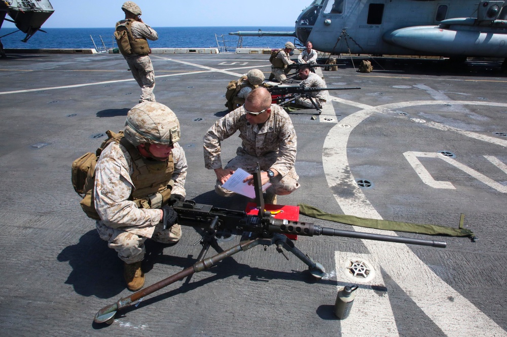 22nd MEU,  BLT 1/6 Weapons Knowledge Test