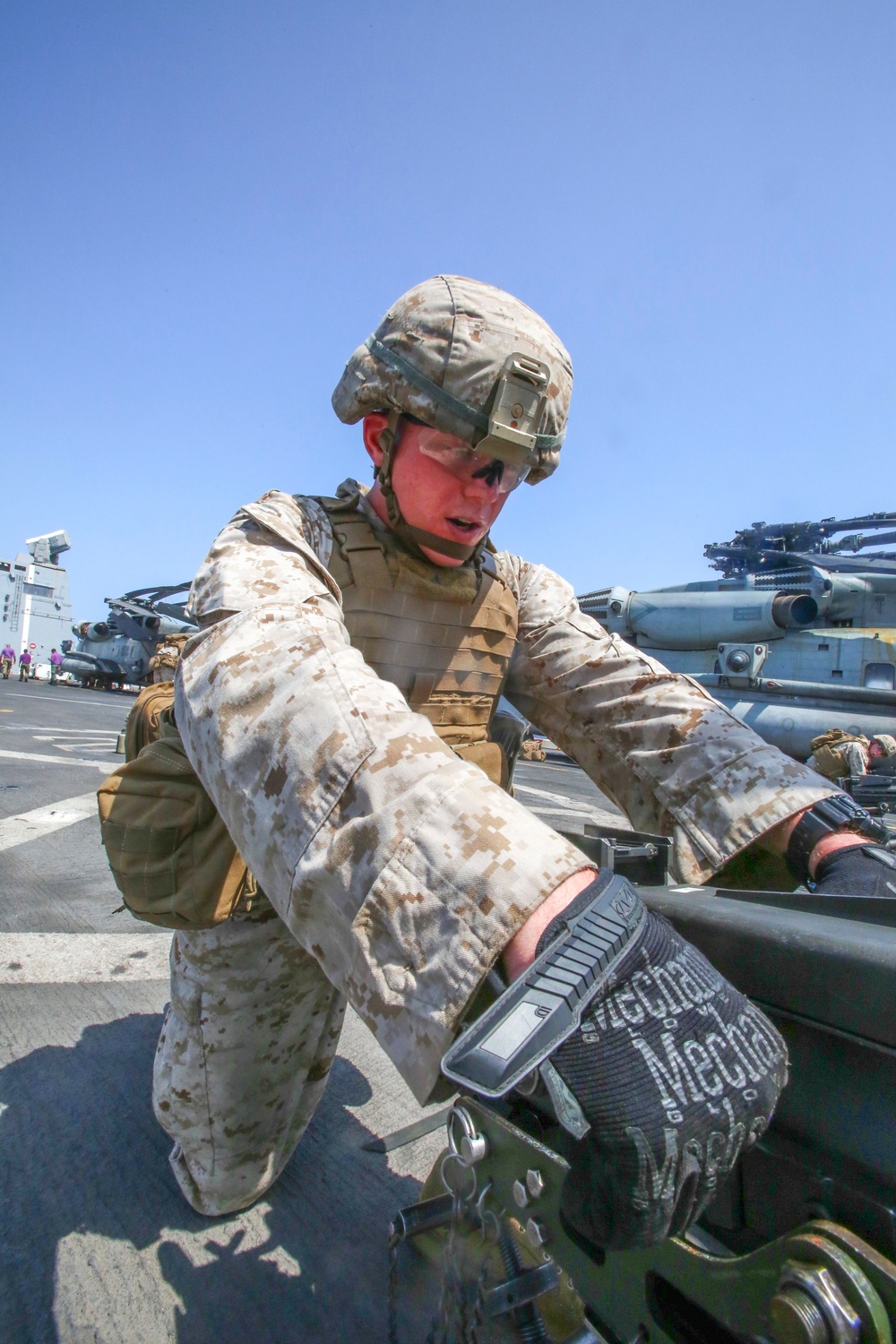 22nd MEU,  BLT 1/6 Weapons Knowledge Test