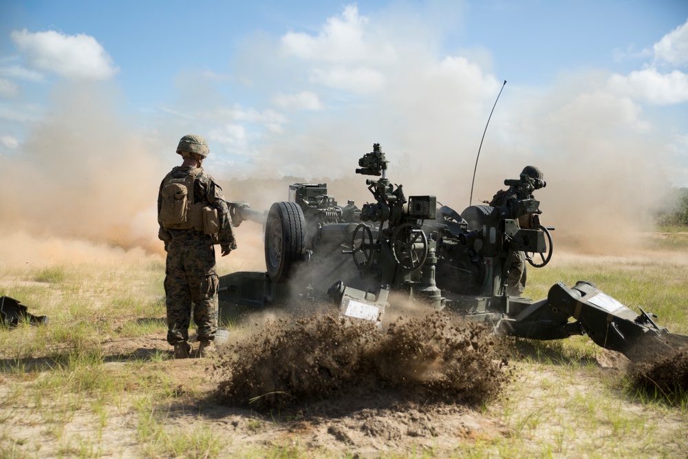 10th Marine Regiment Conducts Exercise Arrowhead Thunder