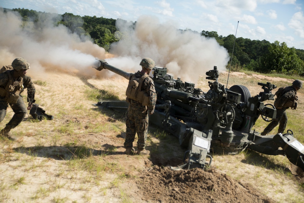 10th Marine Regiment Conducts Exercise Arrowhead Thunder