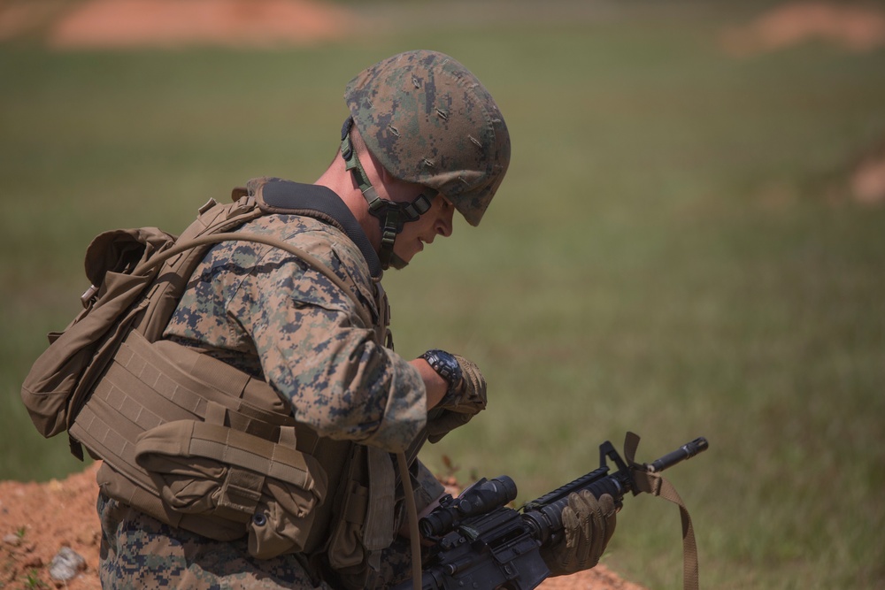 10th Marine Regiment Conducts Exercise Arrowhead Thunder