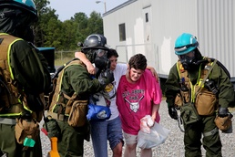 CBIRF responds to simulated nuclear detonation during Exercise Scarlet Response 2016