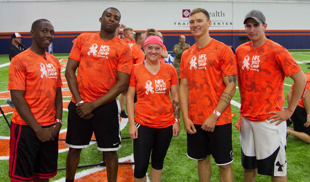 Iron Horse Soldiers spend day with Super Bowl Champs