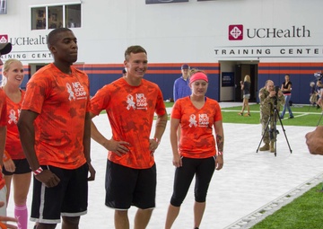 Iron Horse Soldiers spend day with Super Bowl Champs