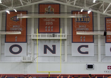 Iron Horse Soldiers spend day with Super Bowl Champs