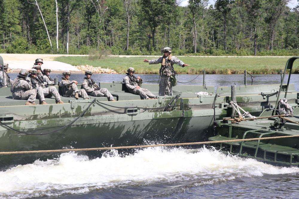 U.S. Army Reserve Engineer Bridging Operations