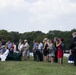 Graveside service for U.S. Marine Corps Pfc. Anthony Brozyna in Section 60 of Arlington National Cemetery