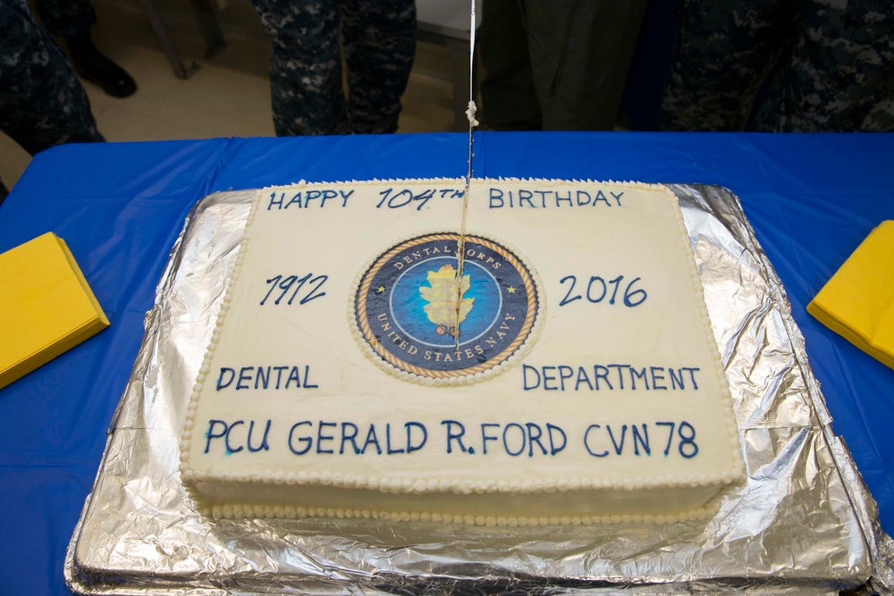 Ford celebrates the Dental Corps anniversary