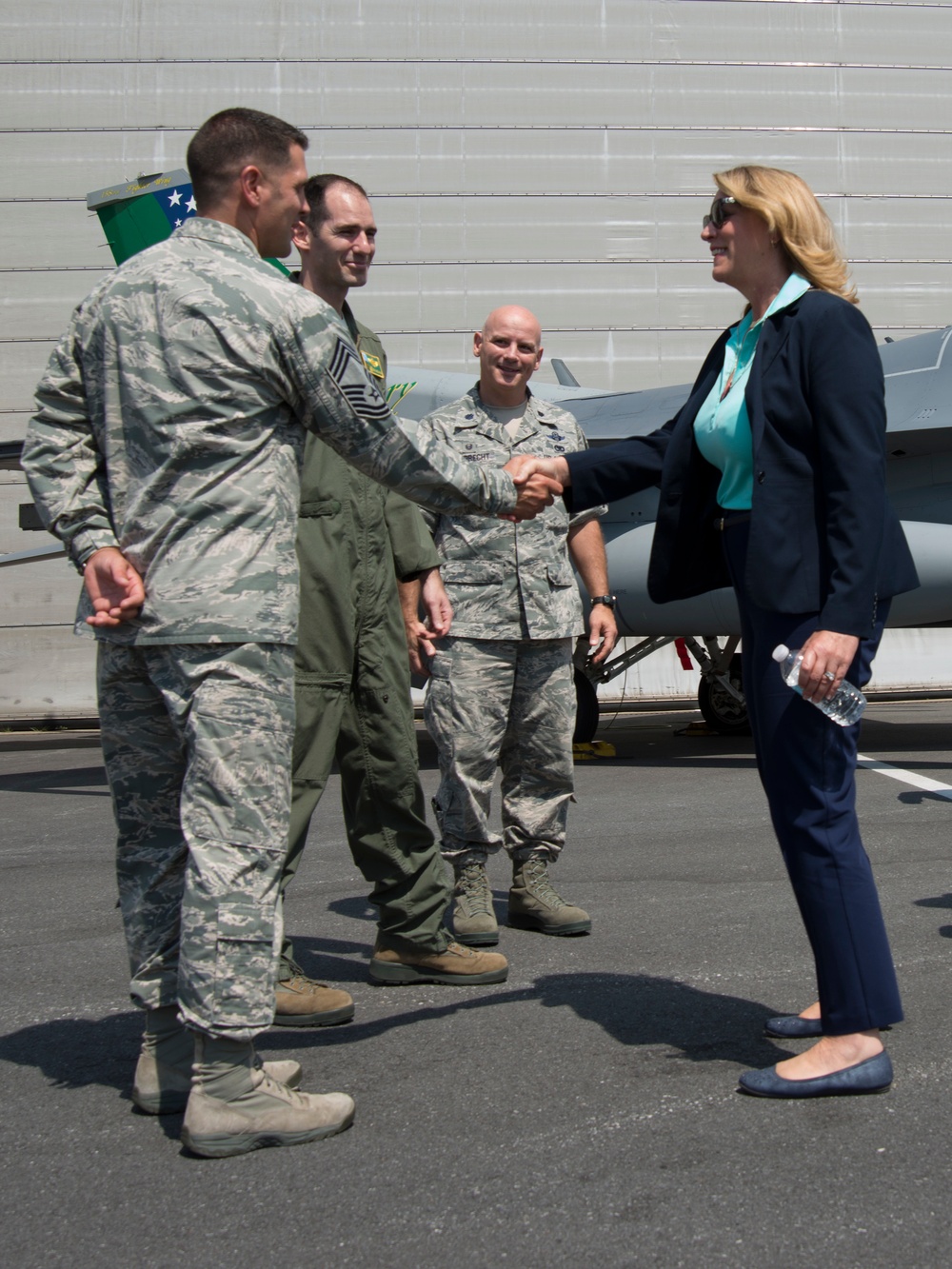 SECAF visits VTANG Airmen during 70th Anniversary