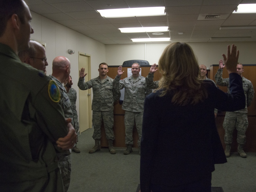 SECAF visits VTANG Airmen during 70th Anniversary