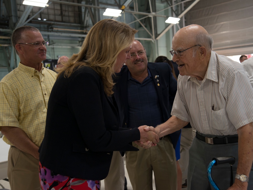 SECAF visits VTANG Airmen during 70th Anniversary
