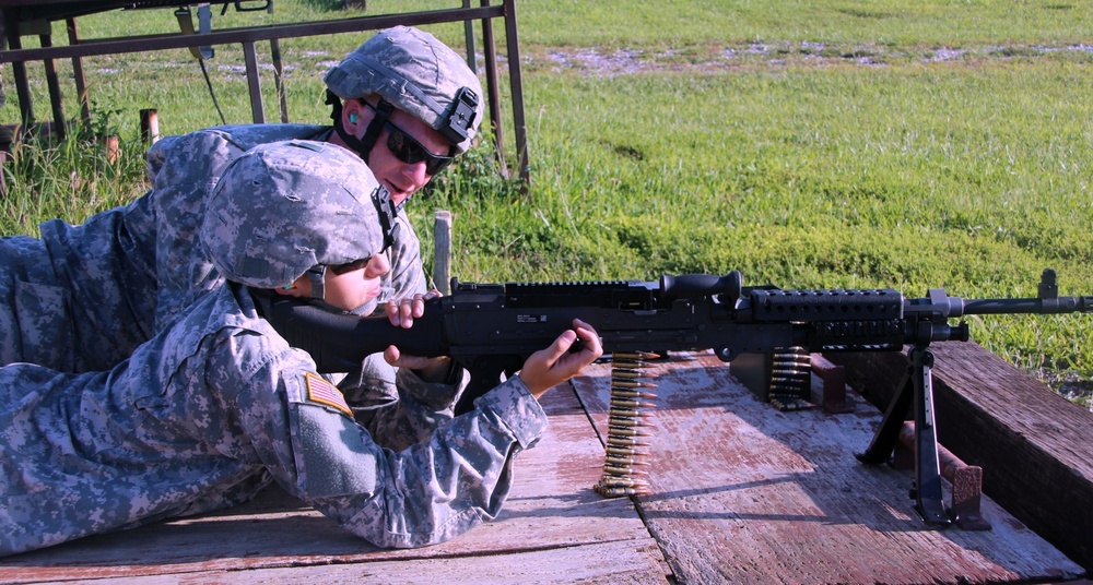 412th Fires M240B Machine Gun