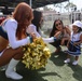 Chargers visit MCAS Miramar