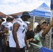 Chargers visit MCAS Miramar